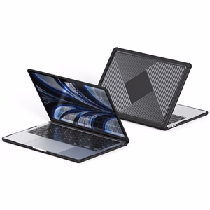 Kannettavan tietokoneen suojakuori Dux Ducis LCGH Apple MacBook Air 13.6 (2022/2024/2025) musta