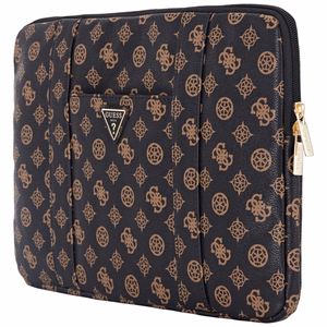 Guess Sleeve Peony Pocket Triangle 14" Kannettavan Laukku - Musta