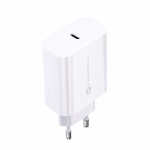 Puhelinlaturi Forcell F-Energy USB C QC4.0 PD 3A 25W TFK-TC-25WPD valkoinen