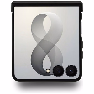 Ruskea Guess Big 4G Logo -suojakuori Samsung Galaxy Z Flip8 -puhelimelle