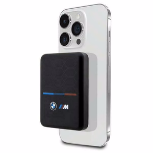 BMW M Collection MagSafe 15W 3000mAh Inductive Power Bank - Black