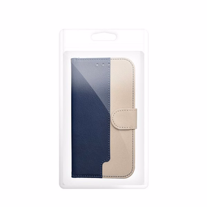 Flip case for iPhone 17 / 18 Split Book navy and cream
