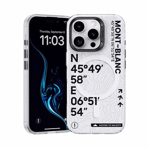 Benks Magnetic Armor Air Kevlar 600D Summit Mont-Blanc (A065) do Iphone 16 Pro