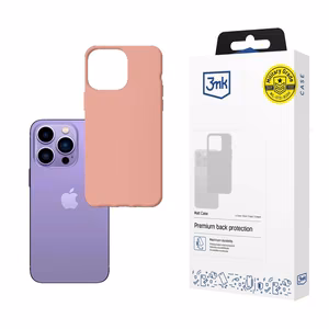 Kotelo iPhone 14 Pro:lle 3mk Matt Case -sarjasta - vaaleanpunainen