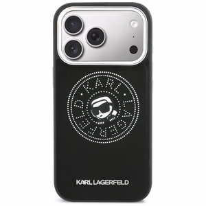 Karl Lagerfeld Point & Karl Sketch MagSafe Suojakuori iPhone 17 Pro Maxille - Musta