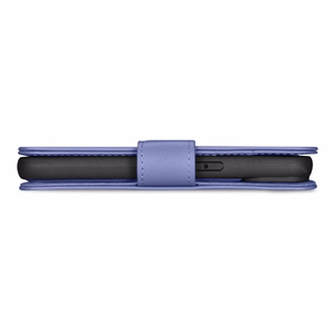 iCarer lompakko asia 2in1 kansi iPhone 14 Pro Anti-RFID Nahka Flip Case vaalea violetti (WMI14220726-LP)