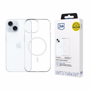 3mk Armor MagCase iPhone 15:lle - Läpinäkyvä