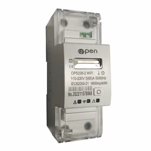 TUYA HS081935 Single-Phase 1-Pole Wi-Fi Smart Energy Meter, 5(65) A
