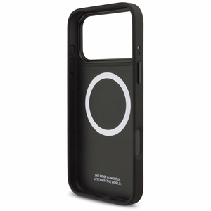 BMW Suojakuori iPhone 17 Pro Max:lle MagSafe-yhteensopiva BMHMP17X24CFMMK (Kevlar Matt) musta