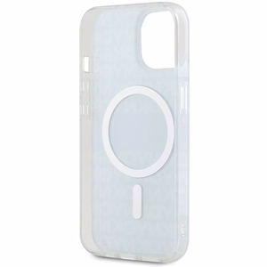 DKNY IML Mono & Stripe MagSafe case for iPhone 15 / 14 / 13 - blue
