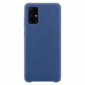 Silikonikotelo Pehmeä joustava kumikuori Samsung Galaxy S21+ 5G (S21 Plus 5G) tummansininen