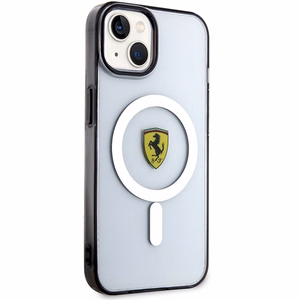 Ferrari FEHMP14MURKT iPhone 14 Plus 6.7" kirkas/läpinäkyvä hardcase Outline Magsafe