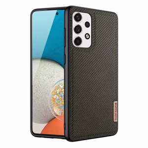 Dux Ducis Fino kotelo on valmistettu nylon materiaalista Samsung Galaxy A73 vihreä