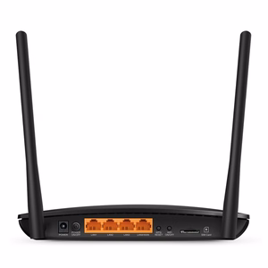 TP-LINK Wireless Router 733 Mbps IEEE 802.11a IEEE 802.11b IEEE 802.11g IEEE 802.11n IEEE 802.11ac 1 WAN 3x10/100M DHCP Number of antennas 5 4G ARCHERMR200