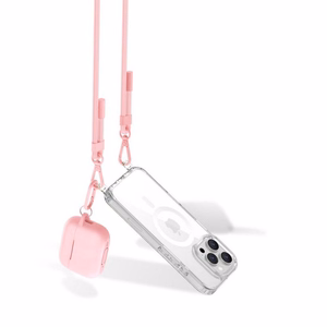 TECH-PROTECT C5SE Rope Crossbody Hihna vaaleanpunainen