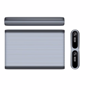 Orico AM2C3-2N kaksoislevykotelo kahdelle M.2 NVME USB-C 3.2 10Gb/s asemalle - harmaa