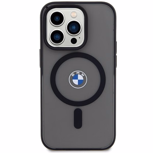 BMW IML Signature MagSafe suojakuori iPhone 15 Pro:lle - musta
