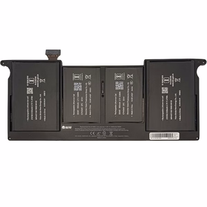 Kannettavan tietokoneen akku malleille A1406 ja A1495, 4900 mAh, Premium