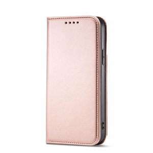 Magnet Card Suojakuori Samsung Galaxy S23:lle - läppäkuori lompakko jalusta vaaleanpunainen