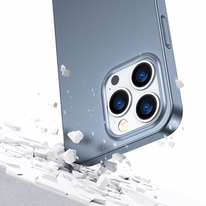 Joyroom 360 Full Case edessä ja takana kansi iPhone 13 Pro + karkaistua lasia näytönsuoja harmaa (JR-BP935 tranish)