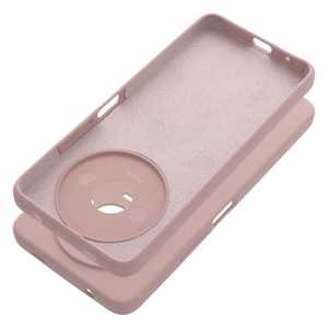 Case for Xiaomi Redmi A3 4G Silicone 2mm (camera protection) powder pink