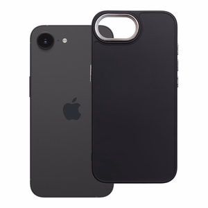 Suojakuori iPhone 16e (SE 4 2025) / 17e:lle Frame musta
