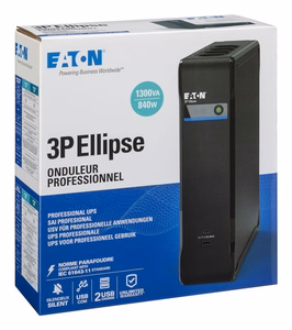 Eaton 3P Ellipse UPS-varavirtalähde Standby (Offline) 1,3 kVA 840 W 8 AC-pistorasiaa