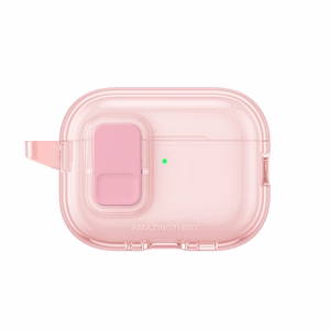 AmazingThing Minimal Case Suojakuori AirPods Pro 3 -kuulokkeille - vaaleanpunainen