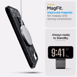 Spigen Ultra Hybrid MagSafe Case for iPhone 16e / 17e Zero One - Black