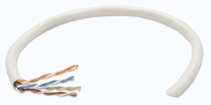 Intellinet-verkkokaapeli, Cat5e, 24 AWG, yksilankainen kuparijohdin, U/UTP, 305 m laatikossa – harmaa