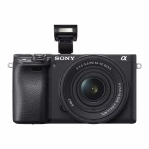 Sony Alpha 6400 ILCE-6400 – peilitön kamera 16–50 mm objektiivilla