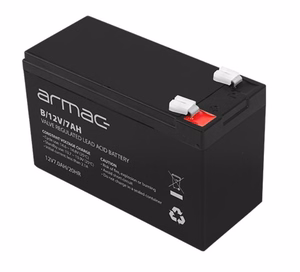 Armac B/12V/7Ah – yleiskäyttöinen 12 V geeliakku UPS-järjestelmille, 7 Ah
