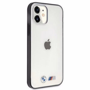BMW Sandblast kotelo iPhone 12 mini - läpinäkyvä