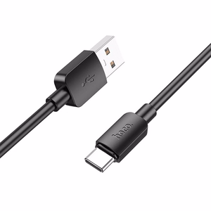Hoco USB-A - USB-C -kaapeli PD 2,4A 27W 1 m X96 musta