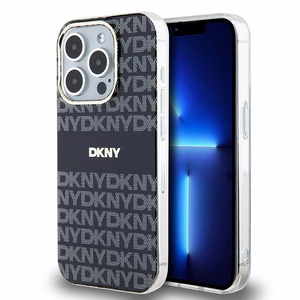DKNY IML Mono ja Raita MagSafe Suojakuori iPhone 14 Pro Max:lle - musta