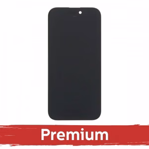 LCD Näyttö iPhone 16 Musta / 100% Aito virallinen / (+ läheisyysanturin flex)