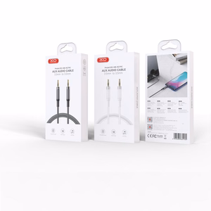 XO cable audio NB-R279C jack 3,5mm - jack 3,5mm 1,0m black
