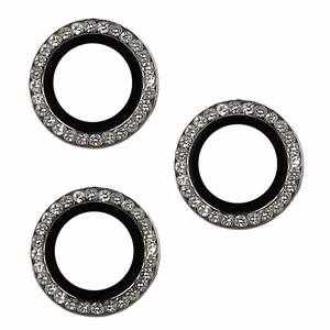 Karkaistu lasi HARD DIAMOND kameralle kameran linssi iPhone 16 Pro - 16 Pro Max harmaa linssi 3 kpl
