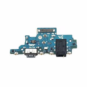Charging Port Compatible With Samsung A725 A72 with Flex / Silver OEM