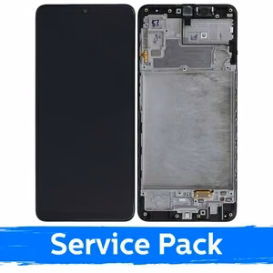 LCD-näyttö yhteensopiva Samsung M225 M22 / E225 F22 musta kehyksellä (Service Pack)