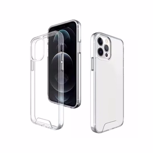 Hybrid Crystal suojakuori iPhone 16 Pro Max 6,9 läpinäkyvä iso reikä