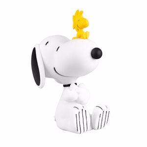 Snoopy LED-yövalo lapsille, 26.7 × 18.5 cm
