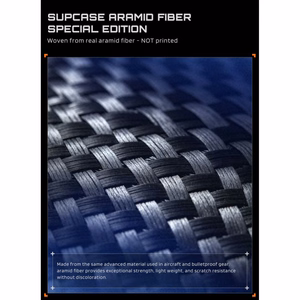 Supcase UB Aero MagSafe 2-osainen suojakuori- ja tietosuojanäytönsuojapakkaus Samsung Galaxy Z Fold 8 Ultra -puhelimelle – musta