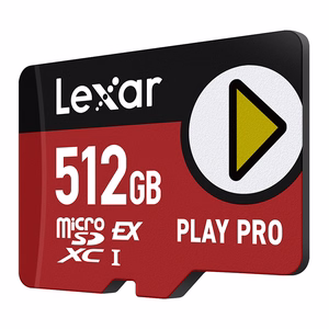 Lexar PLAY Pro microSD Express 7.1 512 GB -muistikortti
