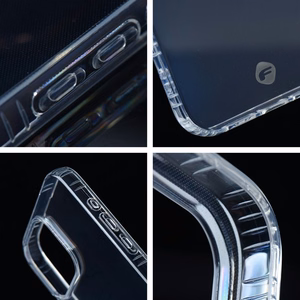 Suojakuori iPhone 15 PLUS:lle Forcell F-Protect Long Lasting läpinäkyvä