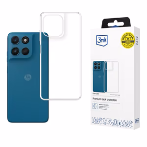 3mk Clear -suojakuori Motorola Moto G57 Power:lle - läpinäkyvä