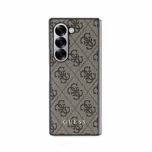 Guess 4G Case for Samsung Galaxy Z Fold 6 - Brown