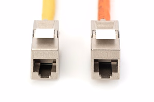 Digitus CAT 6A keystone-moduuli, suojattu, työkaluton asennusliitäntä