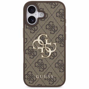 Guess 4G Big Logo Suojakuori iPhone 17:lle - Ruskea