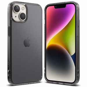 Ringke Fusion Matte kotelo iPhone 14 Plus suojus geelikehyksellä harmaa